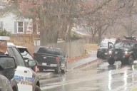 Wild video captures chaos as shots ring out during police standoff in wealthy Connecticut neighborhood