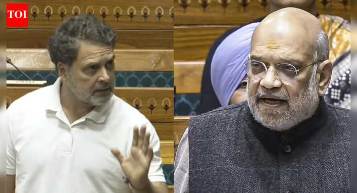 SIR row debate in Lok Sabha: Rahul Gandhi interrupts Amit Shah with 'open challenge'; gets 'I will decide' reply