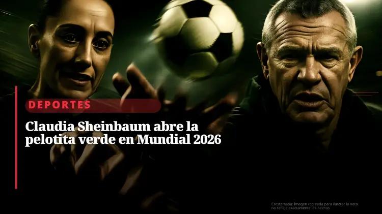 Claudia Sheinbaum participará en el sorteo del Mundial 2026 en Washington