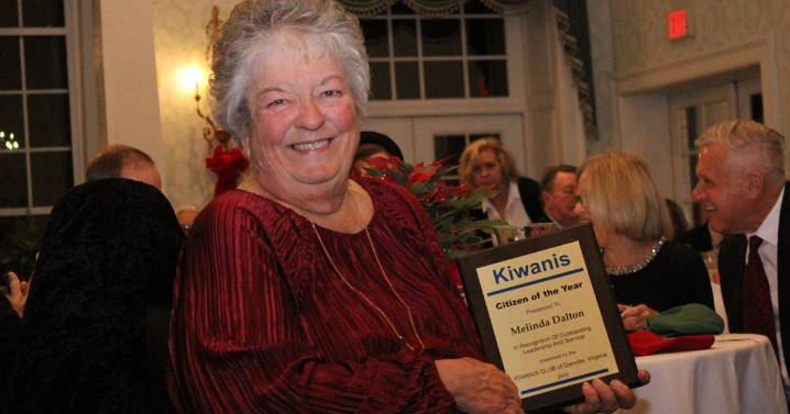 Watch as Melinda Dalton is awarded 2025 Kiwanis Citizen of the Year honor