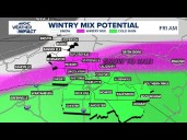 FORECAST: Dry, chilly on Thursday before Friday's rain and wintry mix
