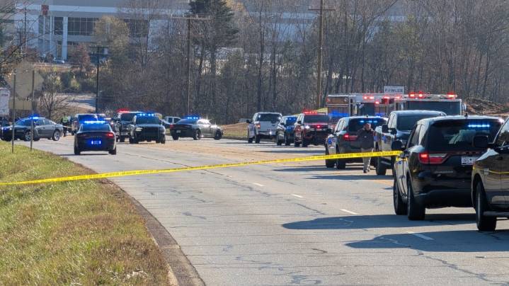 Person found with possible gunshot wound along Greenville Co. road