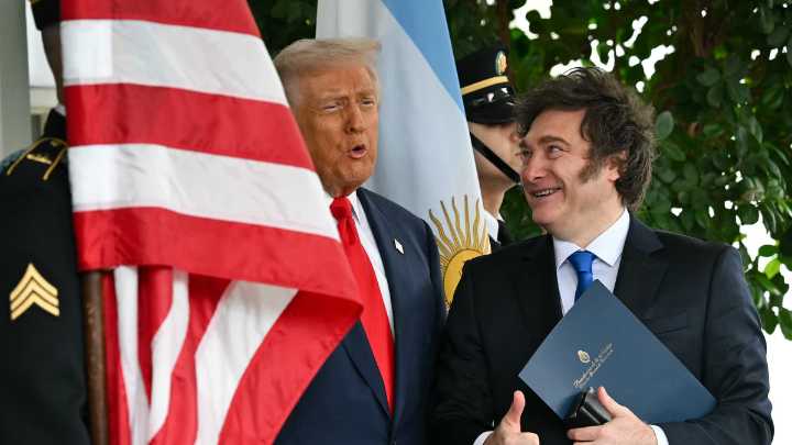 Trump sobre Milei: "Iba a perder, lo apoyé y ganó"