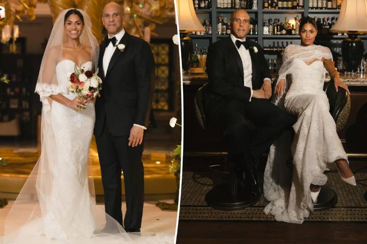 NJ Senator Cory Booker, 56, marries Alexis Lewis, 38, after 3