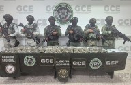 Incauta GCE cincokilos de marihuana