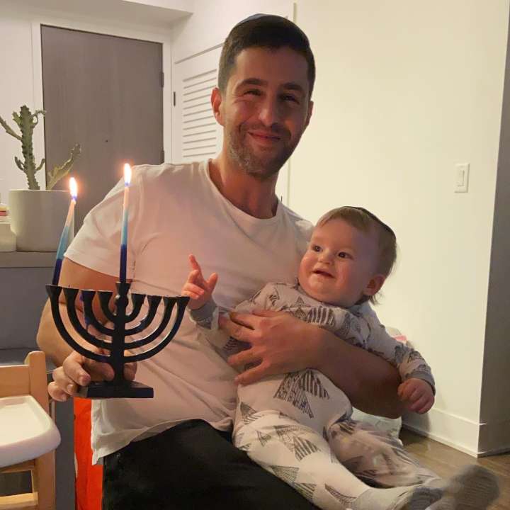 Josh Peck and Robby Hoffman Debate Where to Keep a Menorah During Hanukkah