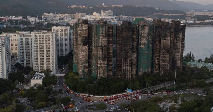 Hong Kong fires: death toll rises to 160, 6 still missing