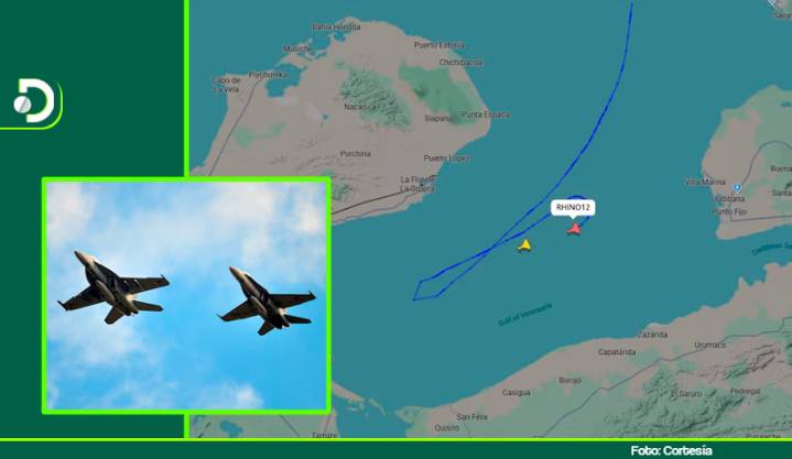 Dos aviones F18 de EE.UU. sobrevolaron espacio aéreo venezolano durante 40 minutos