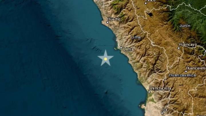 Un terremoto de magnitud 4,6 sacude Lima y la costa central de Perú