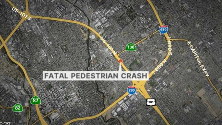Woman struck, killed on San Jose 101 early Friday
