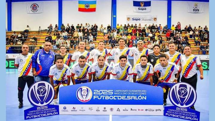 Fútbol de Salón venezolano Subcampeón Sudamericano