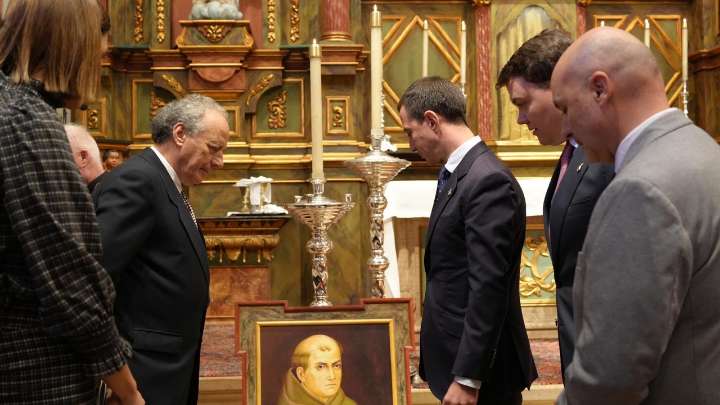 Se cumplen 10 años de la canonización del santo mallorquín que dibujó California