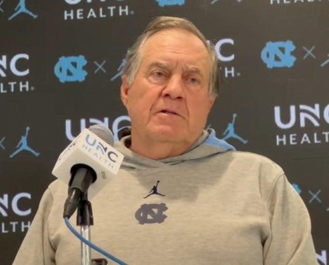 Deadspin | Bill Belichick makes staff changes at UNC after 4-8 season