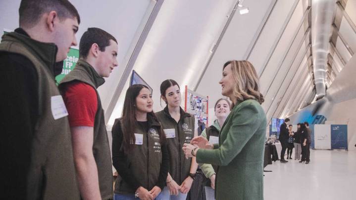 Pilar Alegría visita Zaragoza este viernes entre actos de Formación Profesional e igualdad