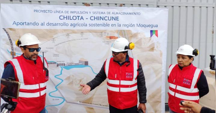 Fondo de Desarrollo de Moquegua culmina pruebas hidráulicas del trasvase Chilota