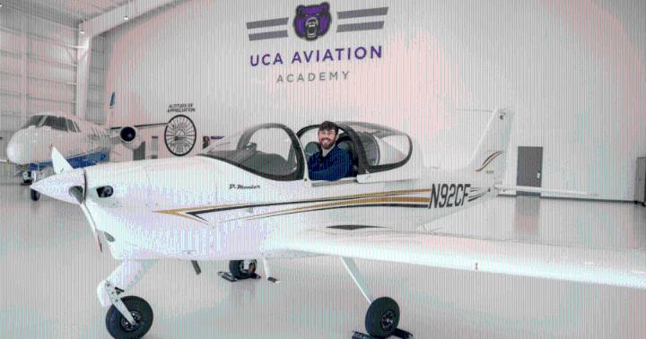 University of Central Arkansas Aviation Academy celebrates first graduate