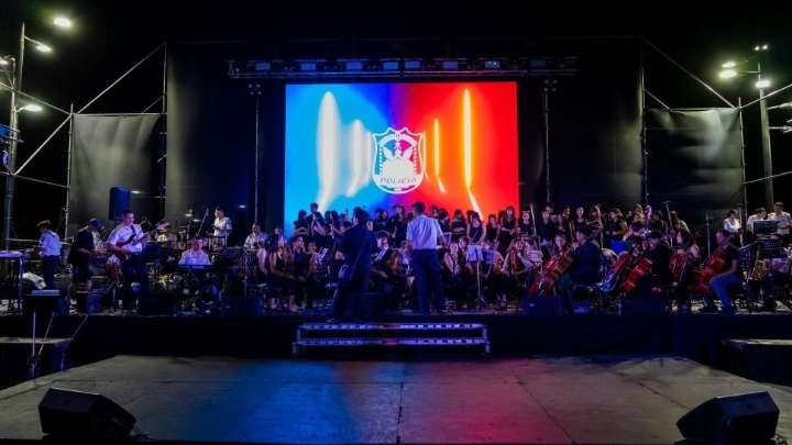 La Policía de San Juan realizó su primera expo abierta: mirá las fotos