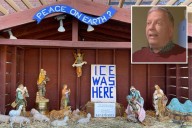 Massachusetts St Susanna Catholic church empty Nativity scene and ICE enforcement message controversy