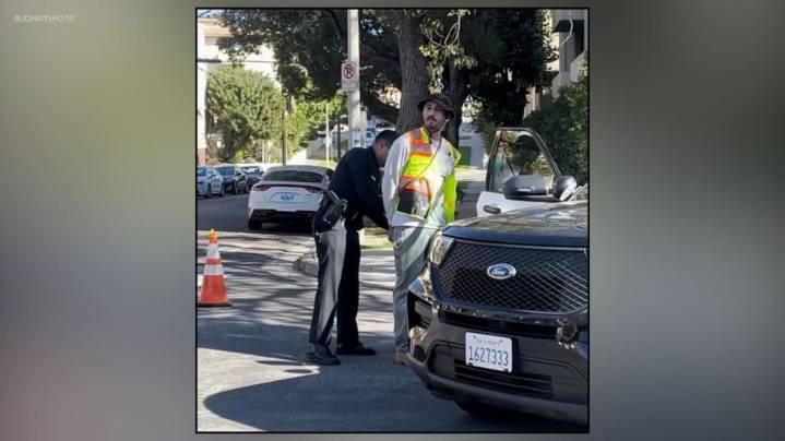 L.A. activist arrested for painting crosswalks