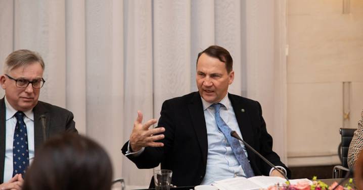 Canciller de Polonia: “Europa siempre ha querido ser un buen aliado de Estados Unidos. Es Estados Unidos el que tiene dudas”