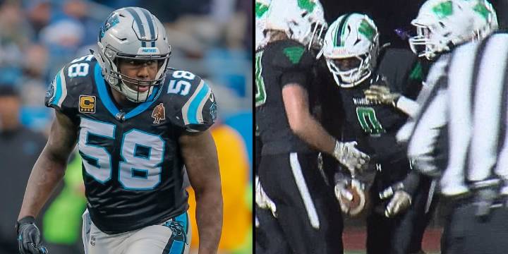 Son of legendary Panthers player joins elite college football program