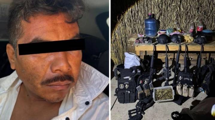 Cae líder de Los Cromo con arsenal en Oaxaca y destapa red criminal activa