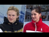 Figure Skaters Ilian Malinin and Isabeau Levito Talk 2026 Games