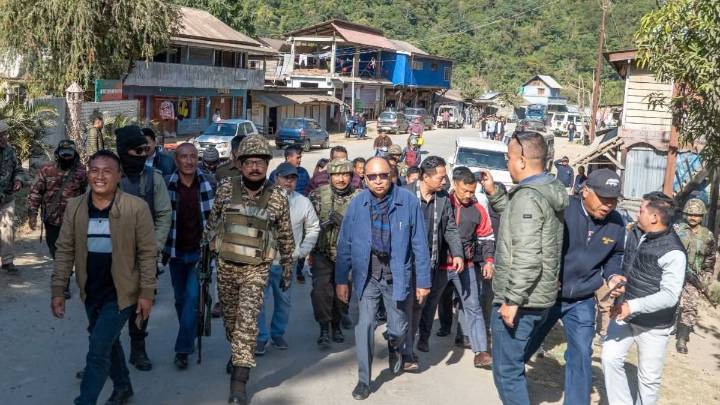 Manipur: MLA Khemchand’s Ukhrul relief camp visit draws objection