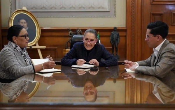 Invita CSP al Papa León XIV a México; hablan sobre la Virgen