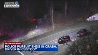 Police chase from Trenton, NJ ends in Falls Twp., Bucks County crash