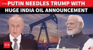 Putin SHOCKS Trump With UNEXPECTED Oil Announcement From India Soil, Modi Watches In Joy