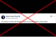 Es falso el dato del congresista Valer sobre que votó en contra de aprobar el doble sueldo de parlamentarios pensionistas