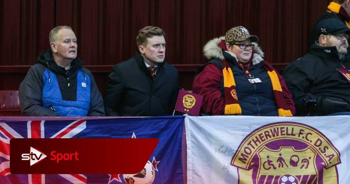 New perspective for Motherwell chairman watching from disabled shelter