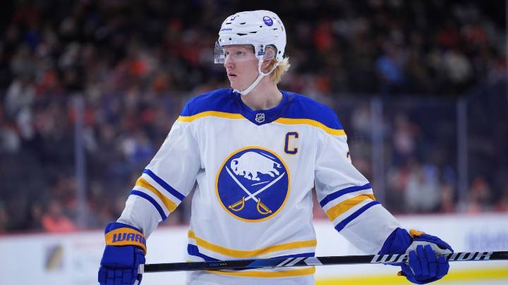 Sabres’ Dahlin given game misconduct for boarding Flyers’ Zegras