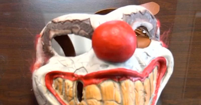 New York man found guilty of menacing with chainsaw in clown mask