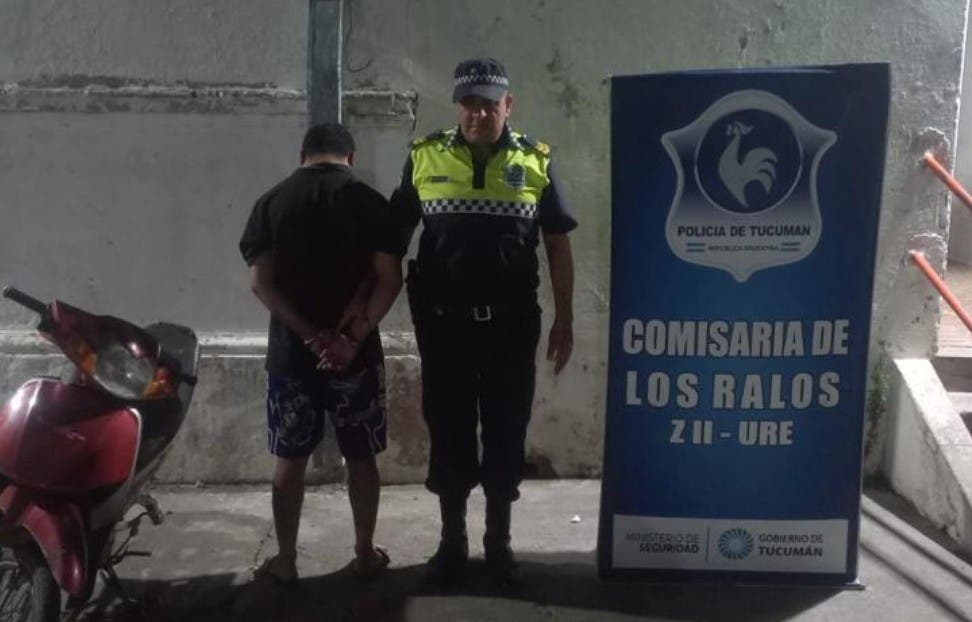 Los Ralos: un hombre fue a denunciar a un familiar pero se puso agresivo y amenazó con un cuchillo a personal policial