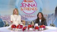 'Today': Brooke Shields Has Hilarious Chair Malfunction on 'Jenna & Friends'