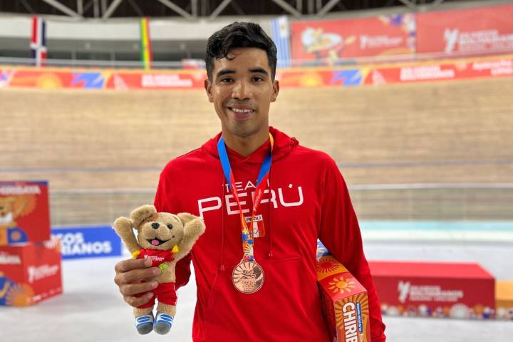 Hugo Ruiz Calle ganó medalla de bronce en los Bolivarianos y reveló la lesión que superó