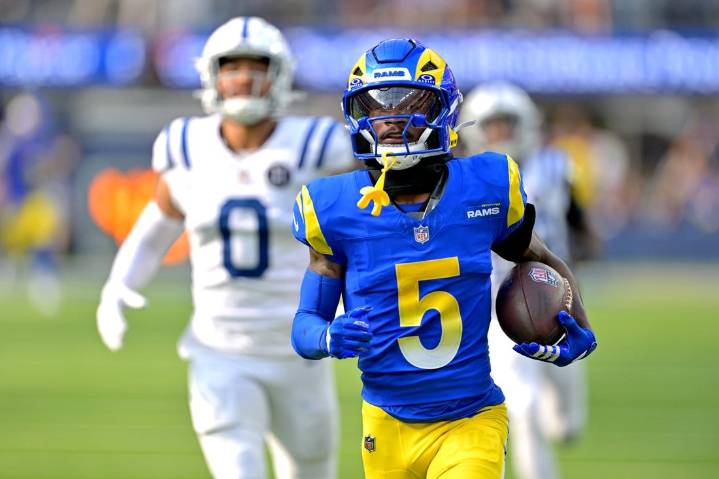 Deadspin | Rams activate WR Tutu Atwell (hamstring) from IR
