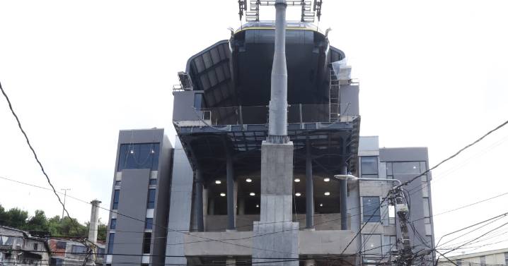 Avanza la estación Fátima del cable aéreo en Manizales: la obra más compleja de la línea 3, ¿qué le falta?
