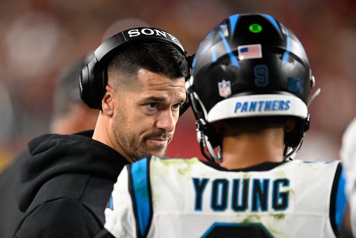 Dave Canales has led an impressive turnaround with the overachieving Carolina Panthers
