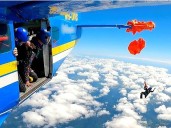 Skydiver survives plane-tail dangling incident in Australia