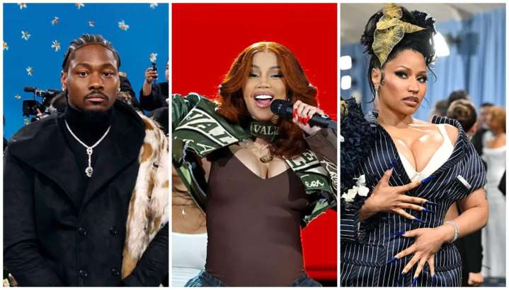 Cardi B Celebrates Stefon Diggs’ Birthday In Miami As Eagle-Eyed Fans Suspect She & Nicki Minaj Are Staying At The Same Hotel