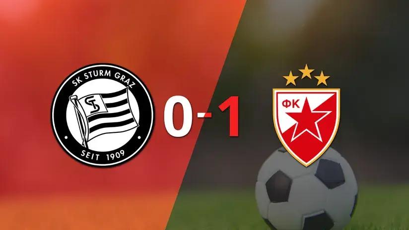 Europa League: Sturm Graz cayó frente a Estrella Roja 1