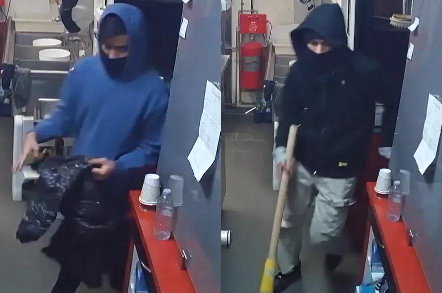 Moose Jaw cops ask for help identifying two armed robbery suspects