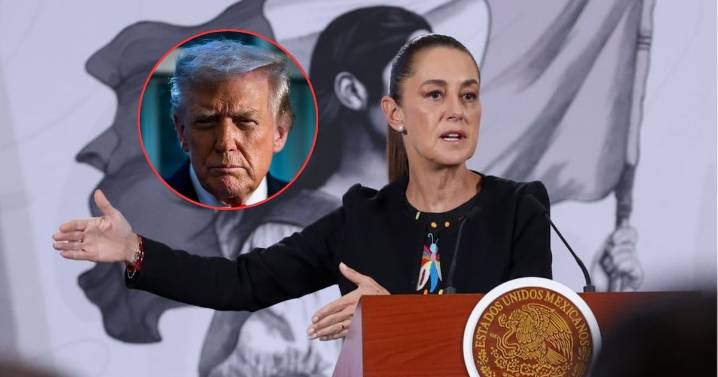 Sheinbaum responde a Trump: “El agua que se puede entregar es la que hay; no se puede entregar más”