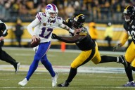 Josh Allen sets career mark for rushing TDs by a QB as the Bills mash the reeling Steelers 26