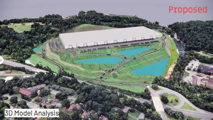 Opponents argue sinkhole risks at proposed Wood Avenue warehouse as final decision nears