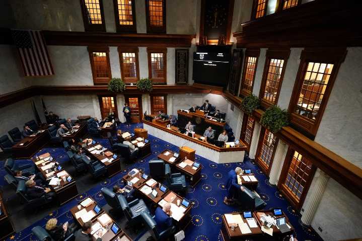 Indiana Senate committee advance redistricting legislation backed by Trump toward final floor vote
