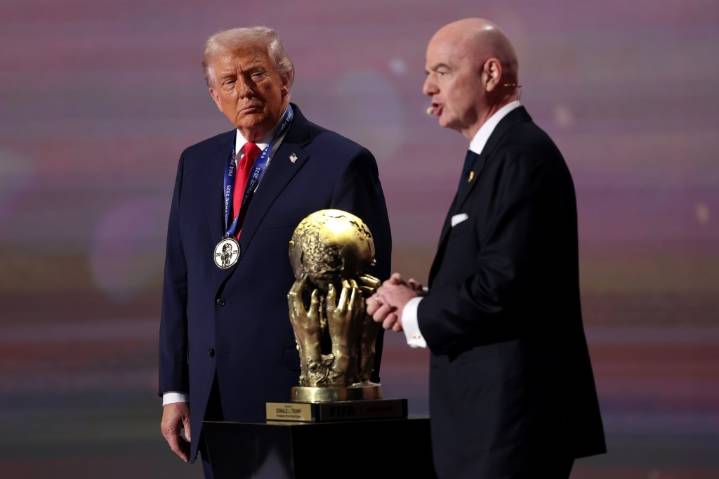FIFA gives Trump a peace prize in departure from traditional focus